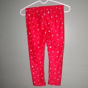 GIRLS Heart Leggings • 2T • Disney Junior Minnie NWOT